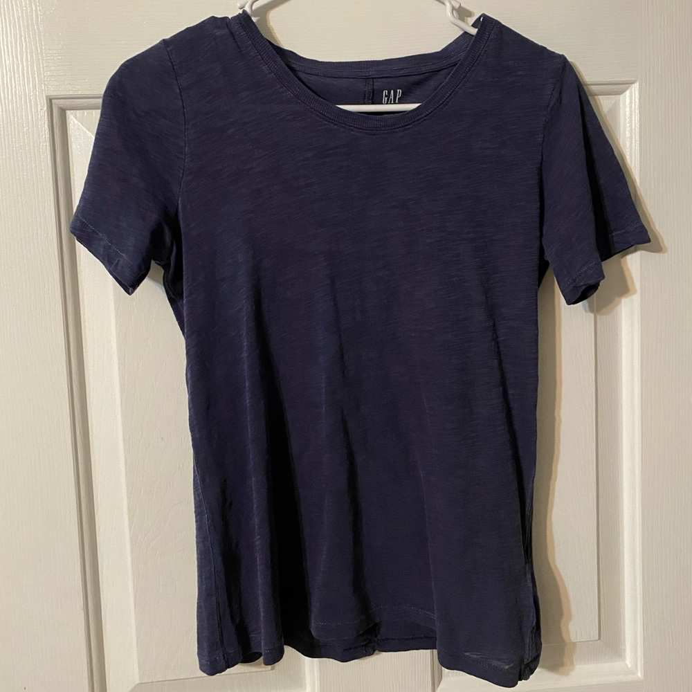 Juniors, Navy Gap Shirt